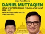 Daniel Muttaqien, mendapat amanah baru sebagai Wakil Ketua Komisi III DPR RI.